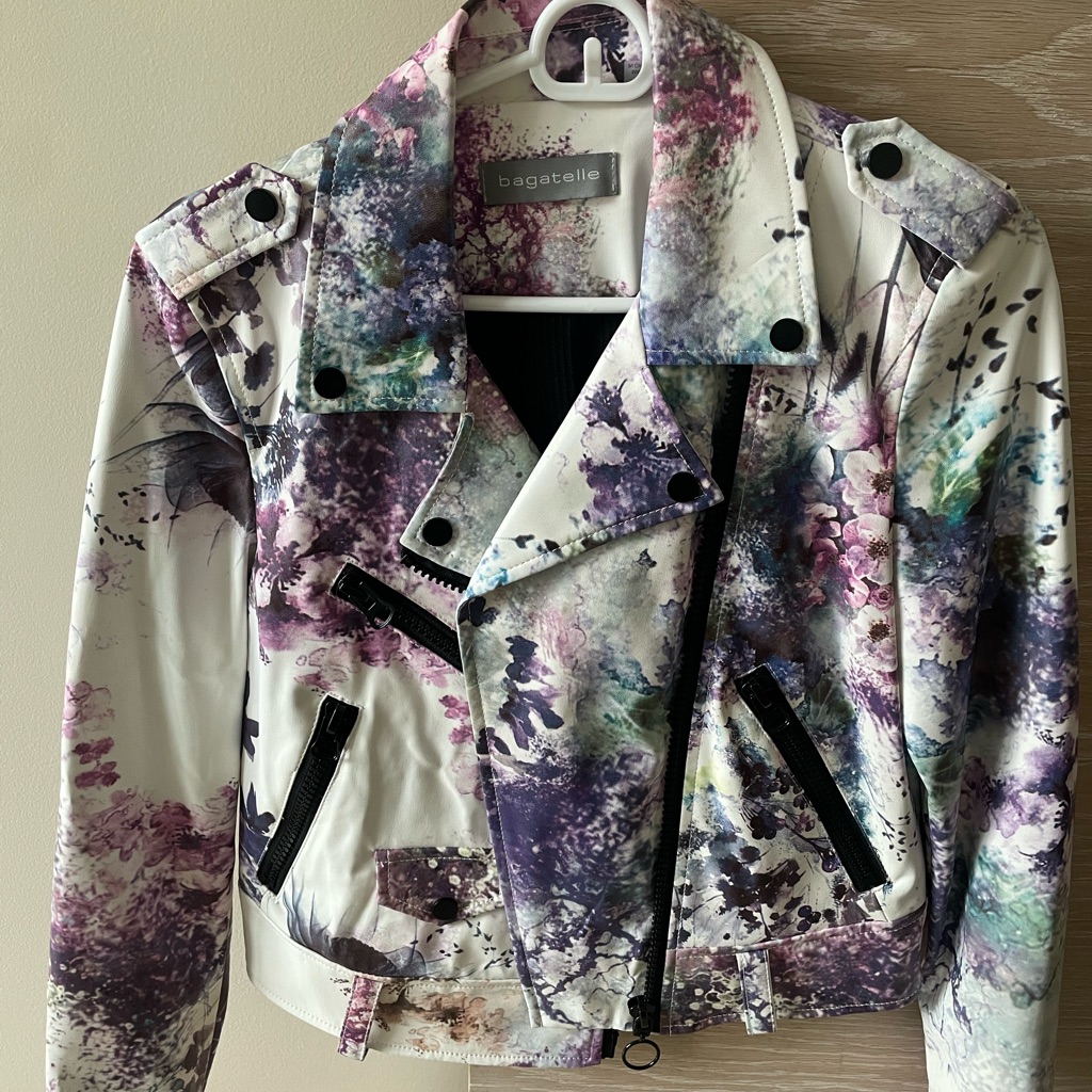 Bagatelle Women's Artistic Leather Jacket